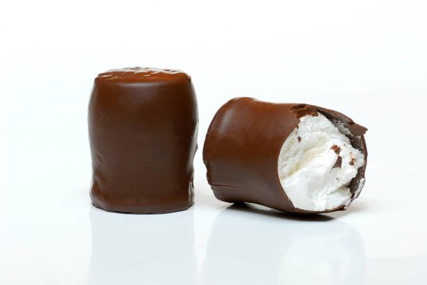 Carrots, chocolate foam kiss, chocolate foam kiss, chocolate foam kiss, chocolate