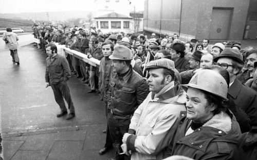 The workers defended themselves against the threat of closure of their Stuebbe-Demag factory by