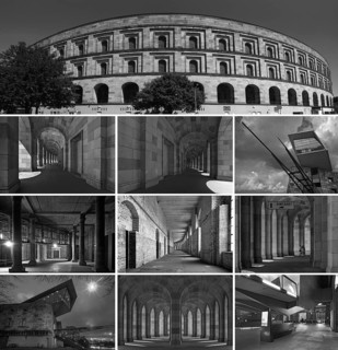 Congress Hall, unfinished National Socialist monumental building on the Nazi Party Rally Grounds,