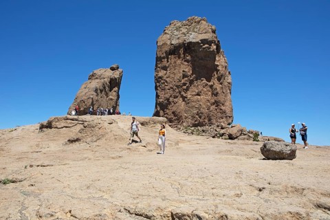 Roque Nublo in Parque Rural del Nublo, Las Palmas Province, Gran Canaria, Canary Islands, Spain,