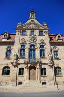 Germany, Middle Franconia, town of Ellingen, the town hall, Europe