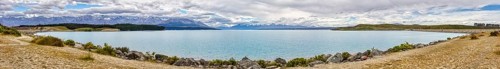 Pukaki-See, Panorama, Otago, Neuseeland