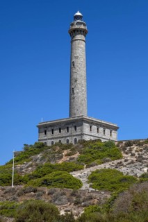 Faro Cabo de Palos, 54 metres high lighthouse, Cabo de Palos, near La Manga del Mar Menor, Murcia
