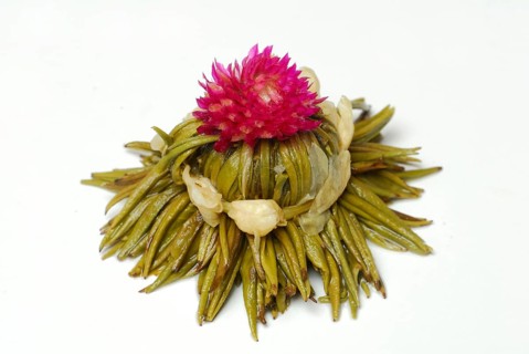 Tea flower 'Petite Princesse', White tea with jasmine and amaranth blossoms