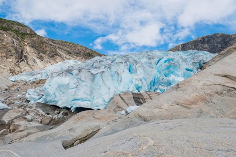 Nigardsbreen Glacier, Sogn og Fjordane, Norway, Europe