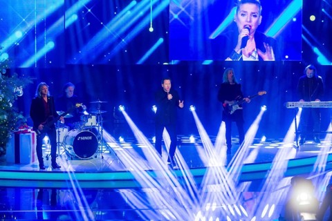 Christmas with us with Kim Fisher, dress rehearsal, Karat