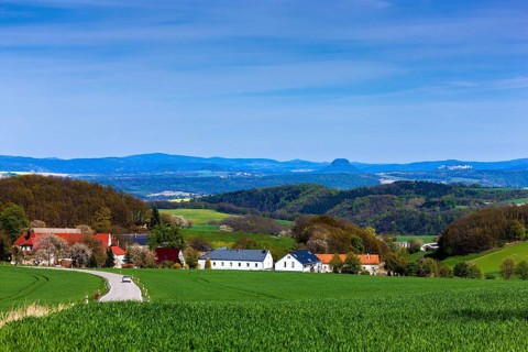 Maxen View of Saxon Switzerland