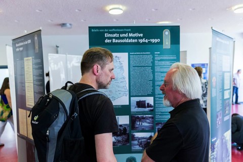 Exhibition on building soldiers in the GDR at the TH Merseburg