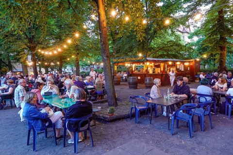 Wine Fountain, Rüdesheimer Platz, Wilmersdorf, Berlin, Germany, Europe