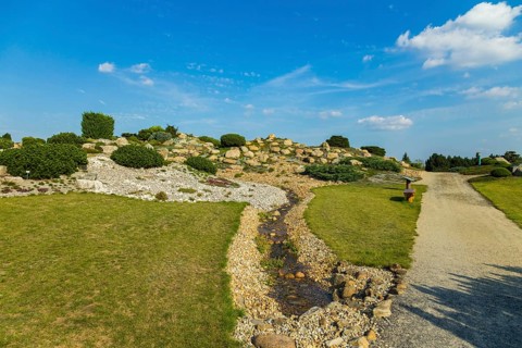 The Lusatian Foundlings Park Nochten is a landscape garden of about 20 hectares southwest of