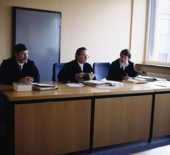 DEU, Germany: The historical slides from the times 80-90s events and persons from politics,