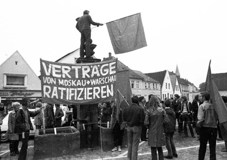 The congress of the DKP-affiliated Socialist German Workers' Youth (SDAJ) on 11.09.1971 in Bremen