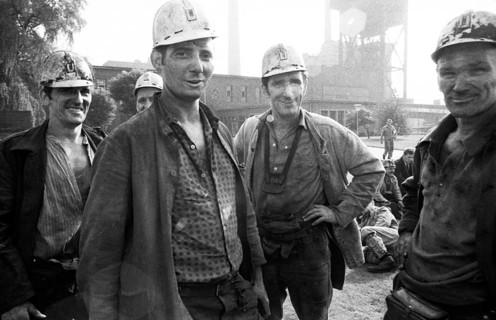 The spontaneous strike, here on 10.9.1969 by the miners of the Minister Stein colliery, was one of