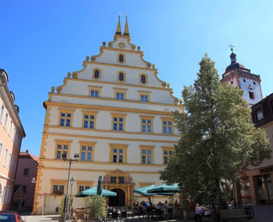 The Seinsheim Castle, town of Marktbreit, district of Litzingen, Lower Franconia, Bavaria, Germany,
