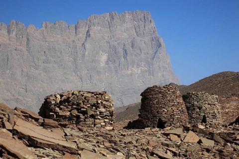 The beehive tombs of Al-Ayn are the most famous tombs in the area between the towns of Bat and