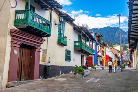 Candelaria neighbourhood, Bogota, Colombia, South America