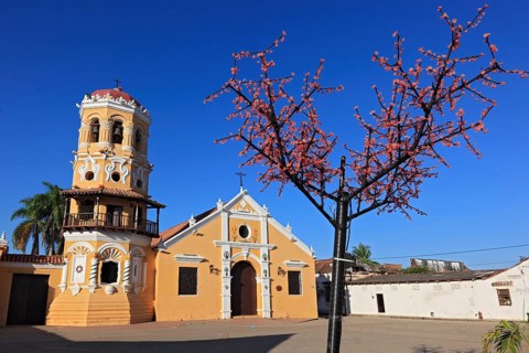 Republic of Colombia, Colombia, Departament Bolivar, City of Mompos, Santa Cruz de Mompox, Church