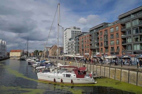 Marina Yachthafen, Szafarnia, Gdansk, Pomeranian Voivodeship, Poland, Europe