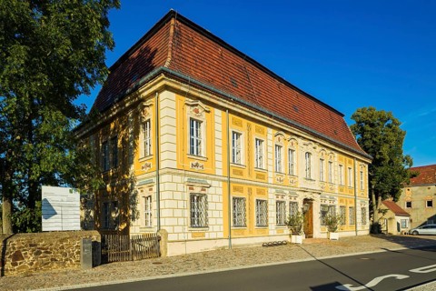 Built around 1709 in the style of a large manor house, the hunting lodge - often referred to as a
