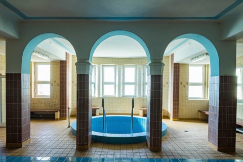 The Stadtbad is a building that was used as an indoor swimming pool for 88 years in the northern