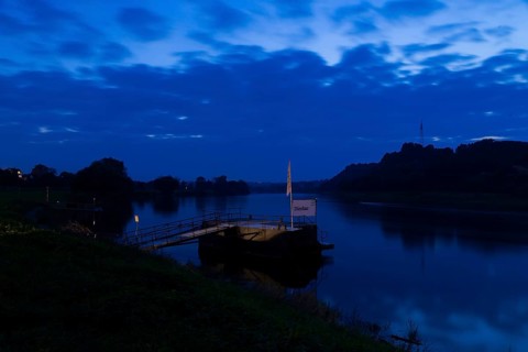 Federweiss festival in Diesbar Seußlitz in the evening