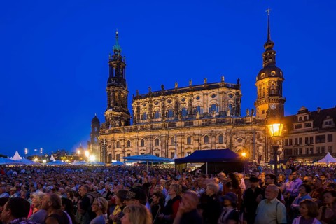 Dresden City Festival on the Theaterplatz