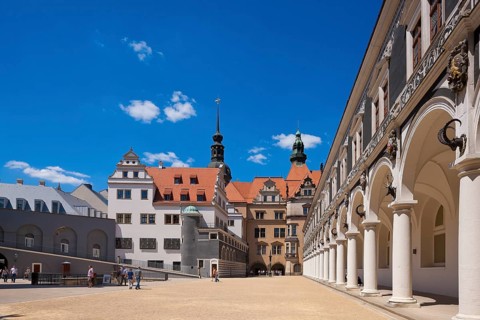 Stable courtyard of Dresden Castle