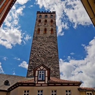 The Ferry Gate Tower or Hail Tower or Natermann Tower, Hann. Münden or Hannoversch Münden, Lower