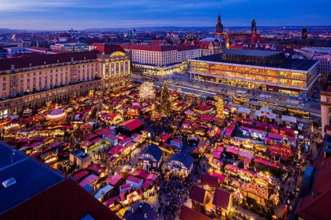 The Dresden Striezelmarkt, which has been held since 1434, is the oldest Christmas market in