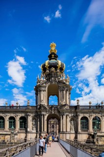 The Zwinger in Dresden is one of the most famous baroque buildings in Germany and is home to