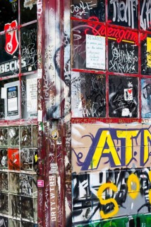 Grafitti in Manhattan, New York City, USA, North America