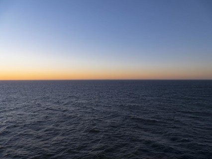Ferry trip between Helsinki and Travemünde across the Baltic Sea