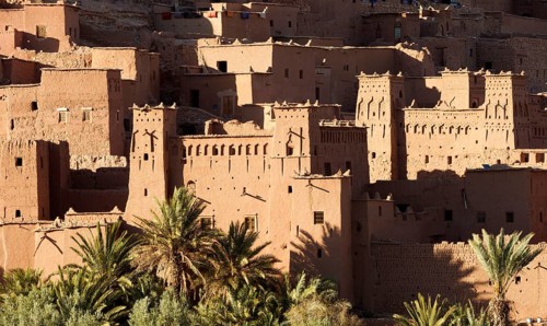 Morocco, Kasbah Ait Benhaddou, UNESCO World Heritage Site, Ouarzazate, Valley of the Kasbahs,