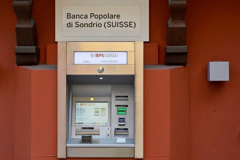 BPS ATM, Banca Popolare di Sondrio, Switzerland, Europe