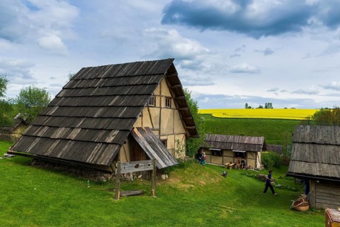 Mountain town of Bleiberg