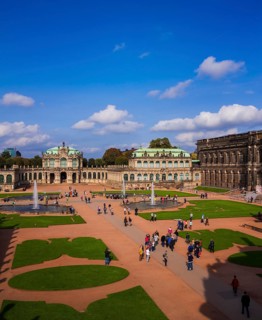 Dresden Zwinger Pleasure Garden