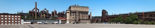 Völklingen Ironworks World Cultural Heritage Panorama Völklingen Germany