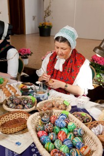 Easter egg market in Bautzen