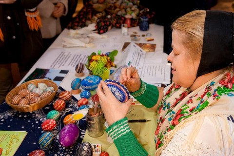 Easter egg market in Bautzen
