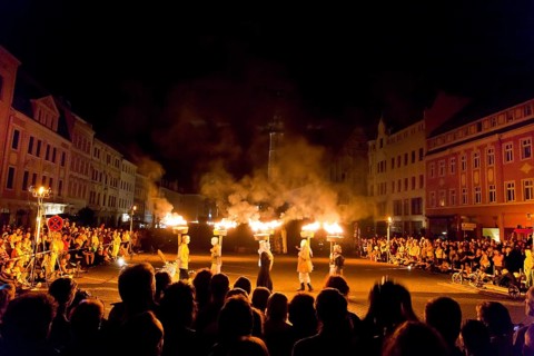 Viathea, street theatre festival in Görlitz
