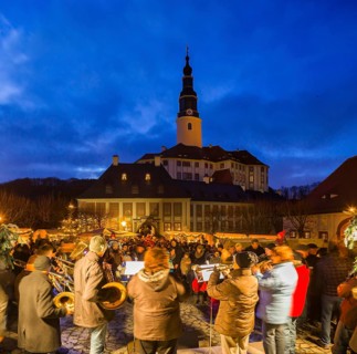 Christmas market at Weesenstein Castle