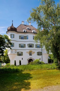 Bernstadt Castle, entrance, door, today municipal administration and local history museum,