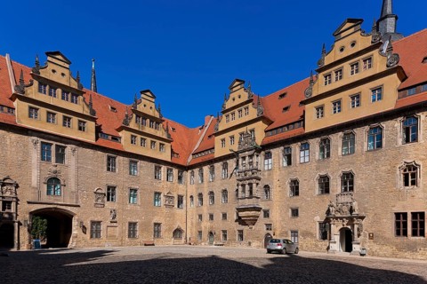 (© Sylvio Dittrich +49 1772156417) Merseburg Castle Merseburg Castle is a Renaissance-style castle