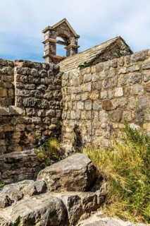 Kapela Sv. Marka, ruined town of Stari Bar, originally from the 11th century, is one of the most