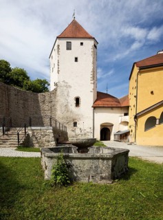 Neuburg am Inn Castle, Neuburg am Inn, Lower Bavaria, Bavaria, Germany, Europe
