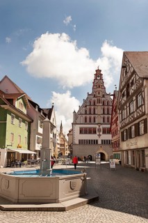 Bad forest lake town hall from 1426, Bad forest lake, Baden-Württemberg, Germany, Europe