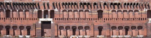 Detail of the Congress Hall in the inner courtyard, unfinished National Socialist monumental