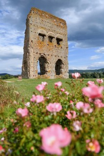 Temple of Janus, first century tower, Autun, Département Saône-et-Loire, Region
