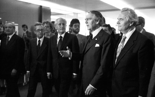 The Krupp Group used the visit of the important GDR politician, Guenter Mittag, to Bonn for talks