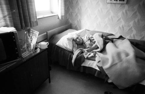 Resident and operation of an old people's home of the AWO (Arbeiterwohlfahrt) on 07.03.1980 in
